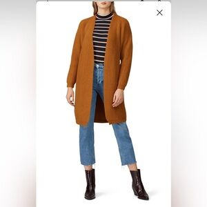 Heartloom Julian Cardigan Spice Brown XS